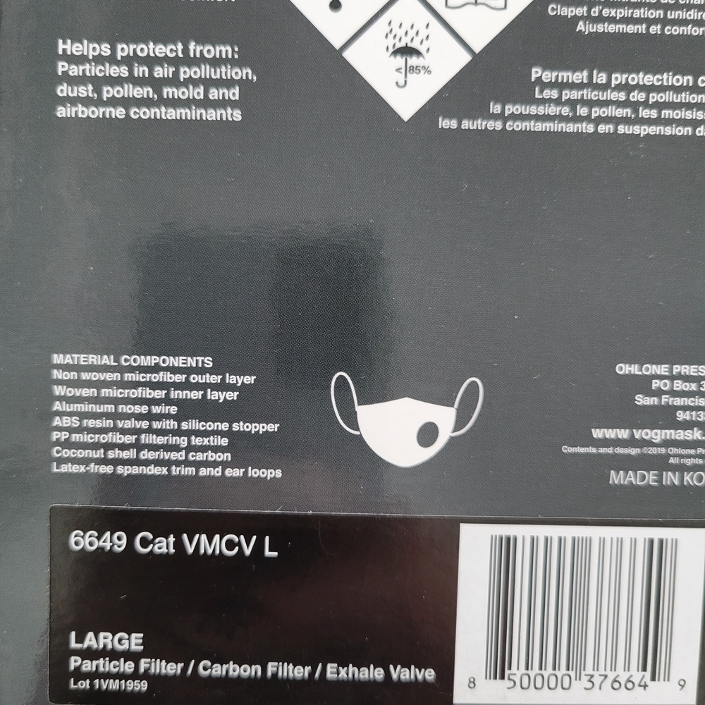 Vogmask VMC Masks in Blue, Pink, and Multicolor - Picture 7 of 7